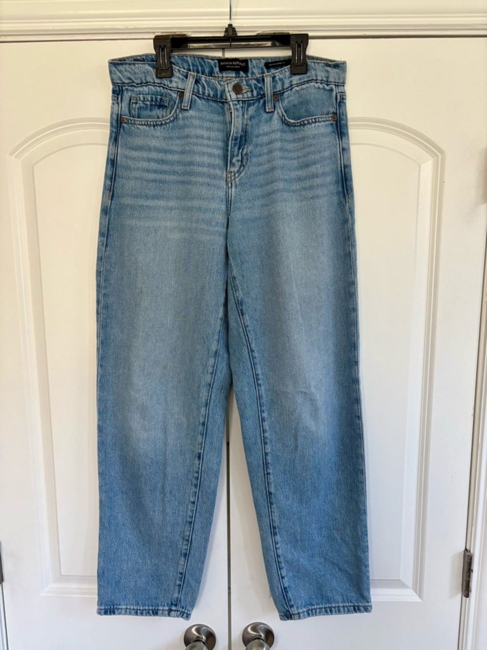 Banana Republic High Rise Barrel Jeans